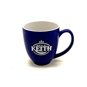 Ben E. Keith Co. Eat Local Eat Often Cobalt Blue & White Coffee Mug